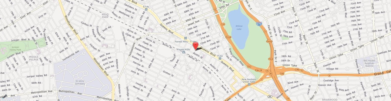 Location Map: 108-16 72nd Ave Forest Hills, NY 11375